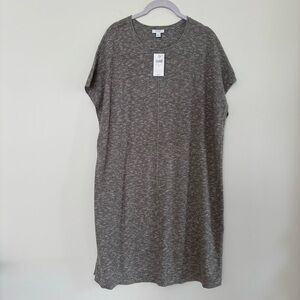 Pure Jill Knit Gray Dress